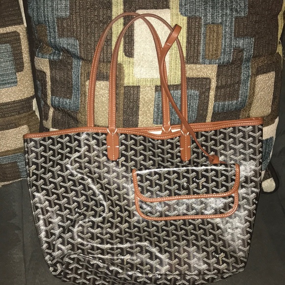Goyard Handbags - Goyard Saint Louis Tote Coated Canvas